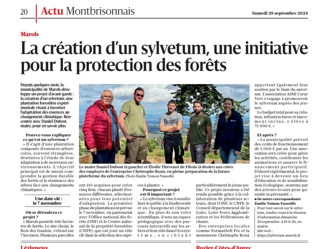 Presse - Projet sylvetum